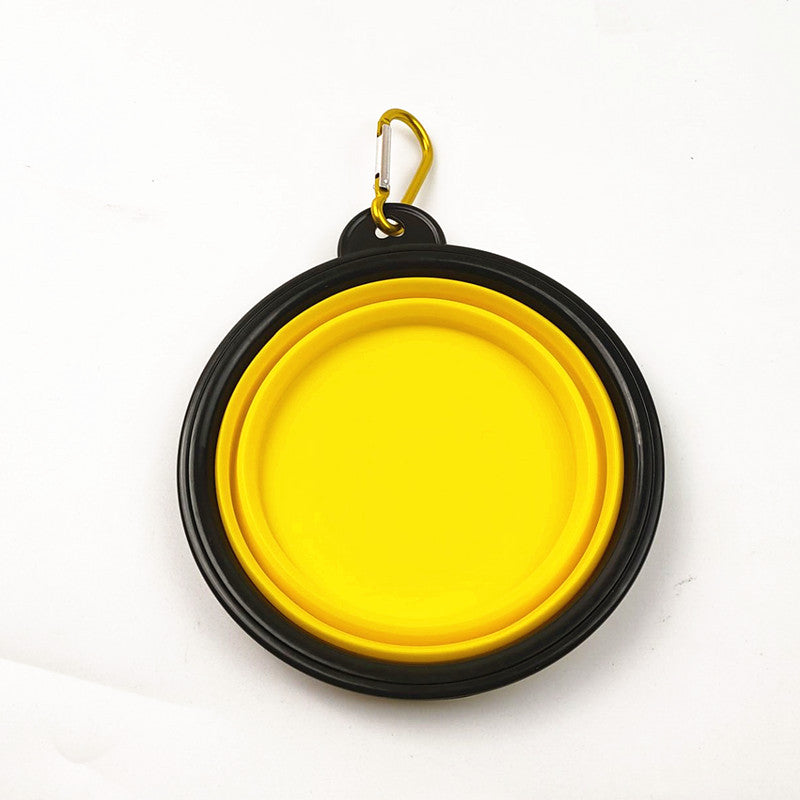 Pet Silicone Folding Bowl