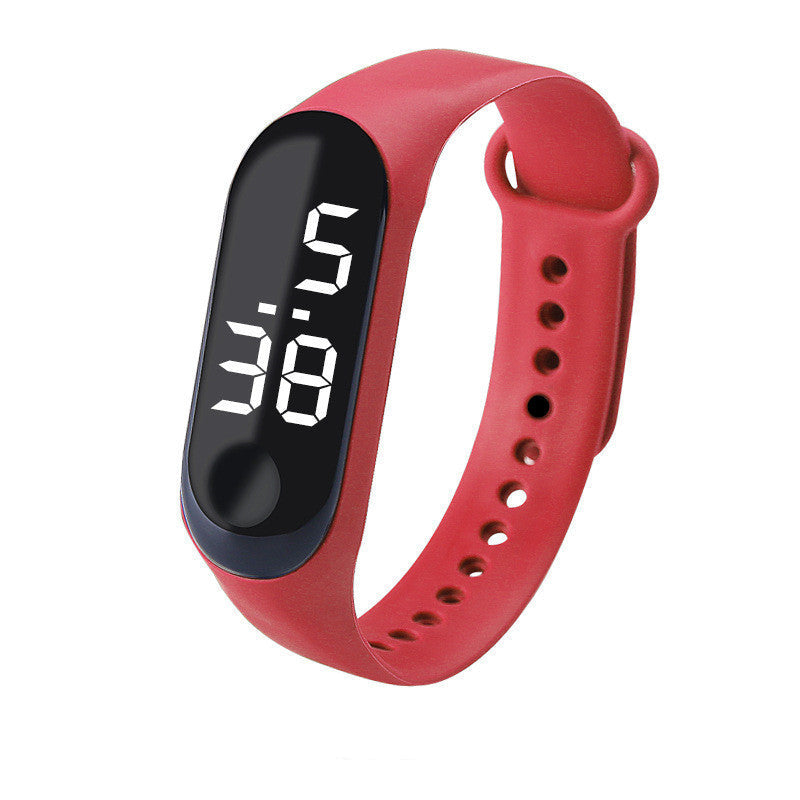 Factory Direct Sales White Light LED Electronic Watch
