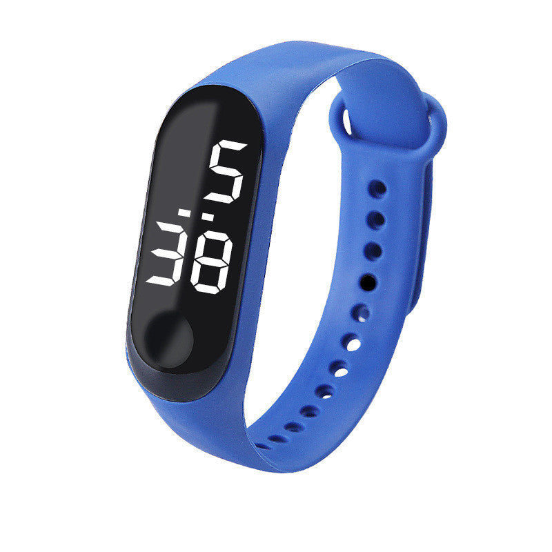 Factory Direct Sales White Light LED Electronic Watch