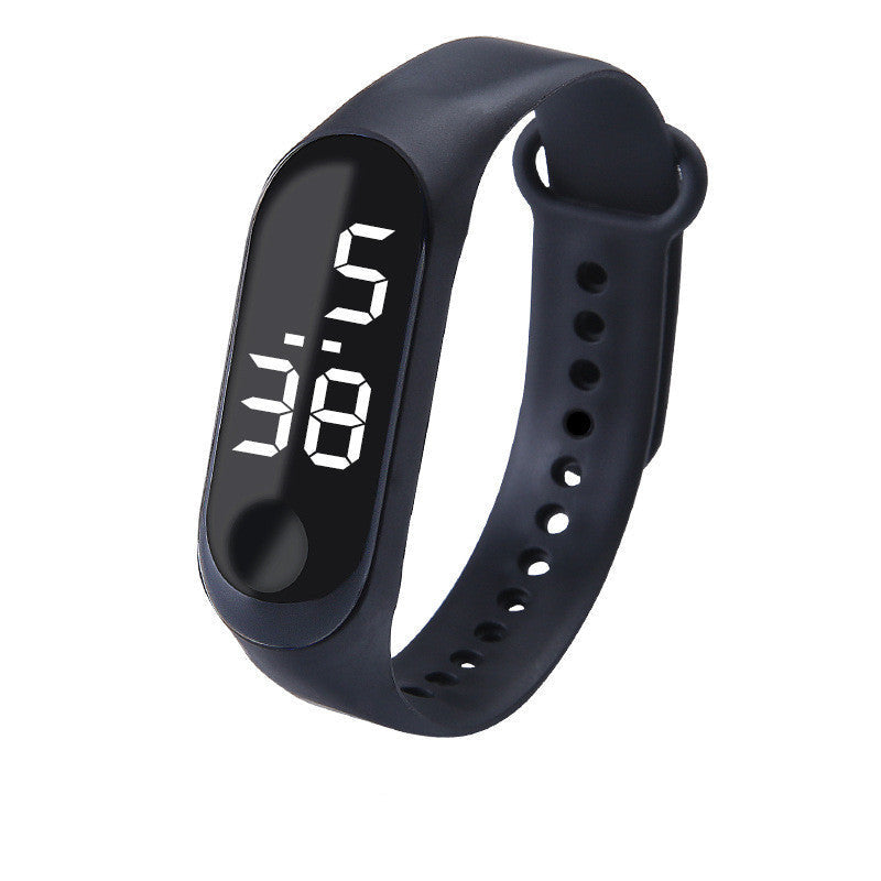 Factory Direct Sales White Light LED Electronic Watch