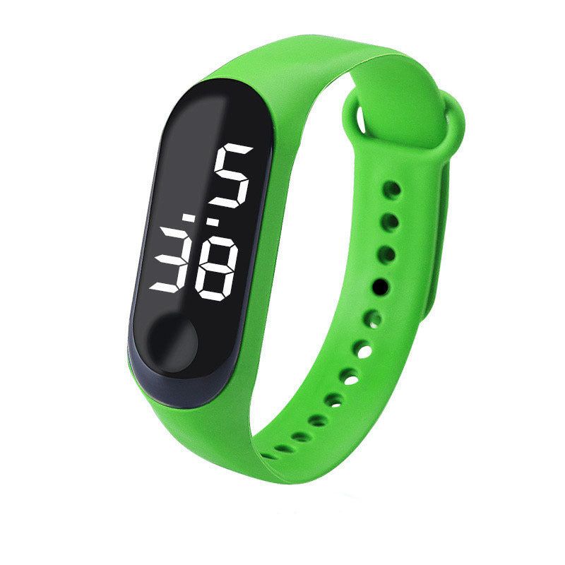 Factory Direct Sales White Light LED Electronic Watch