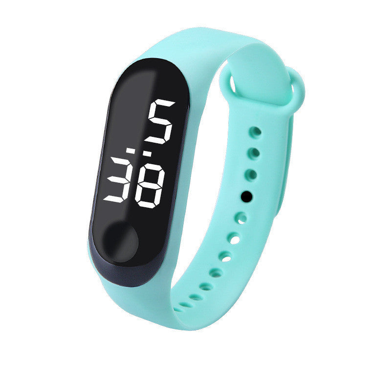 Factory Direct Sales White Light LED Electronic Watch