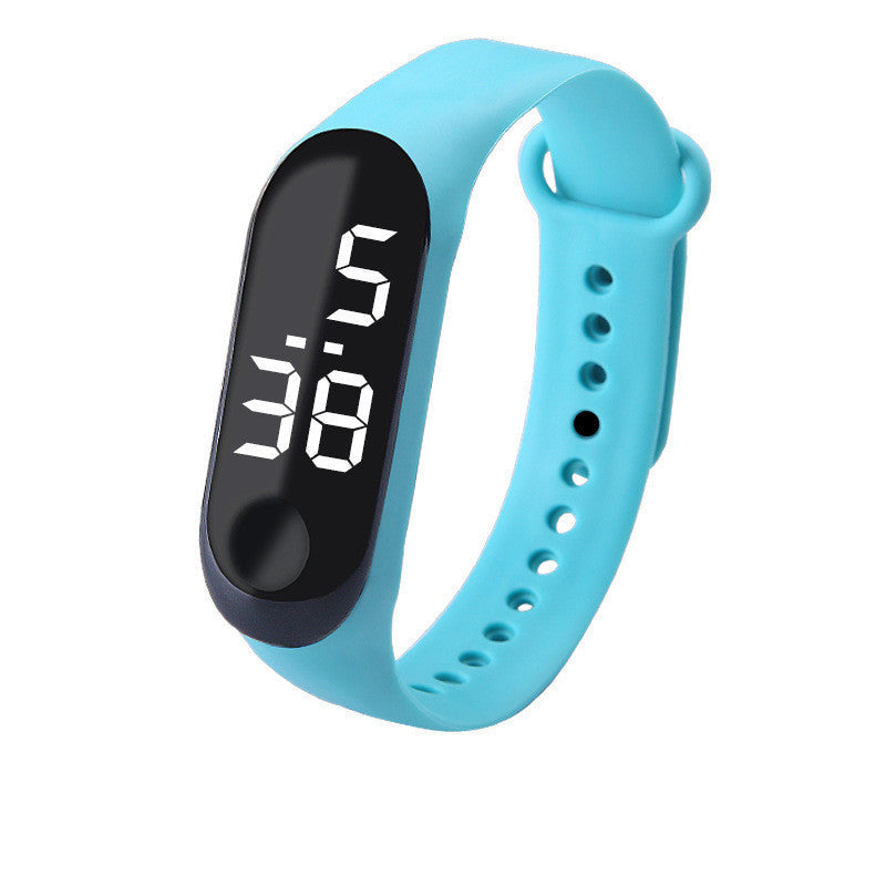 Factory Direct Sales White Light LED Electronic Watch