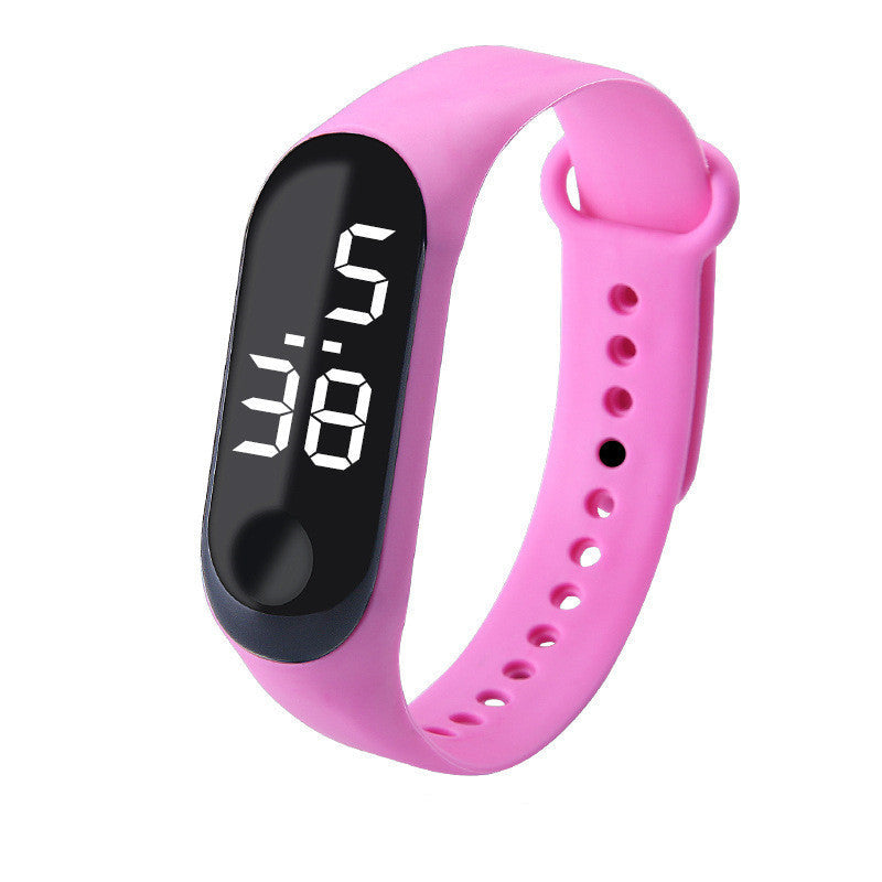 Factory Direct Sales White Light LED Electronic Watch