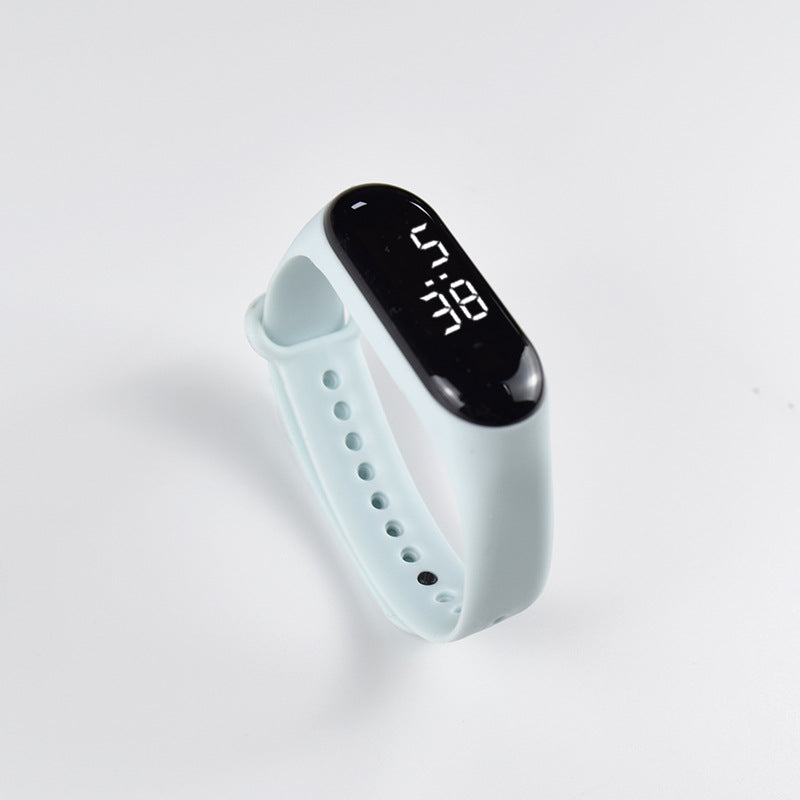 Factory Direct Sales White Light LED Electronic Watch