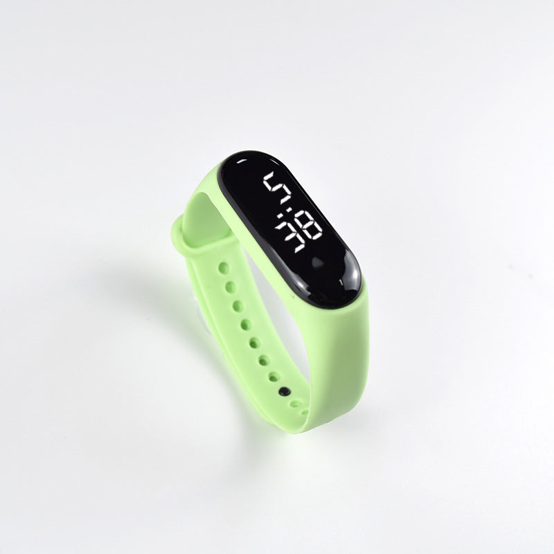 Factory Direct Sales White Light LED Electronic Watch