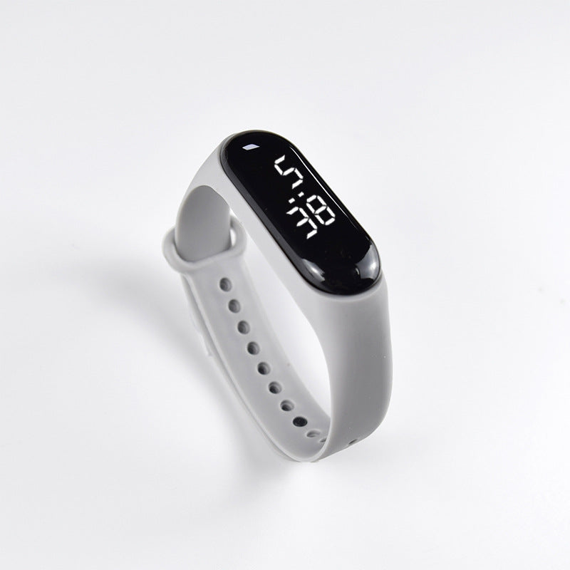 Factory Direct Sales White Light LED Electronic Watch