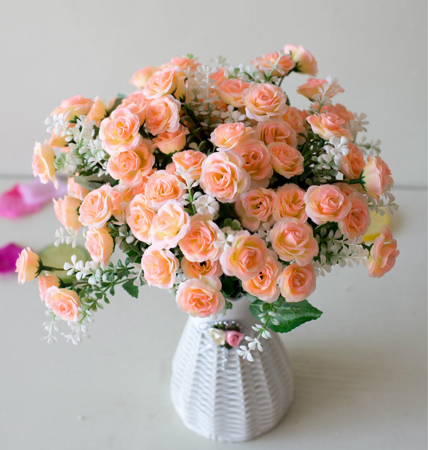 Mini Roses High-End Artificial Silk Flowers