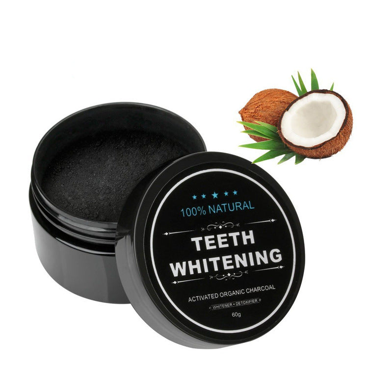 Teeth Whitening Powder - Coconut Shell & Bamboo Charcoal