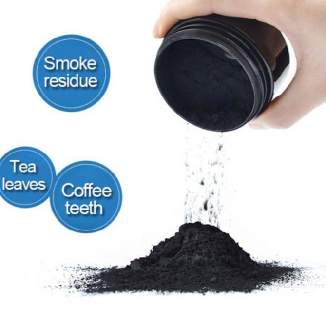 Teeth Whitening Powder - Coconut Shell & Bamboo Charcoal