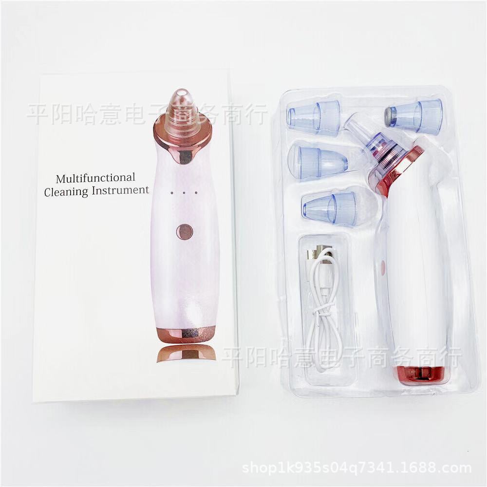 Small bubble rechargeable cleansing beauty instrument