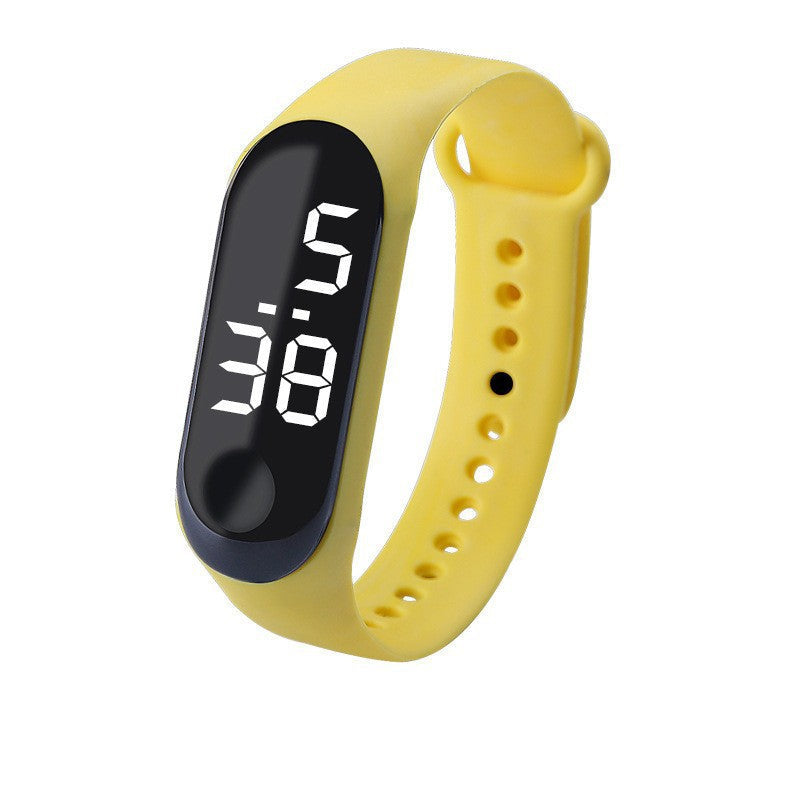 Factory Direct Sales White Light LED Electronic Watch