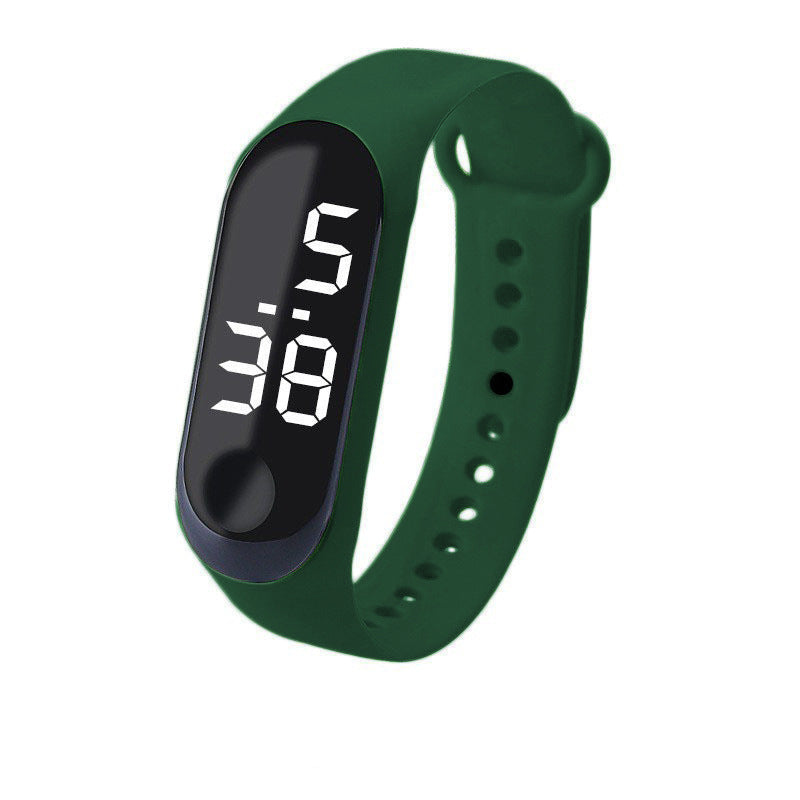 Factory Direct Sales White Light LED Electronic Watch
