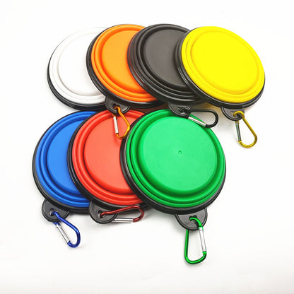 Pet Silicone Folding Bowl