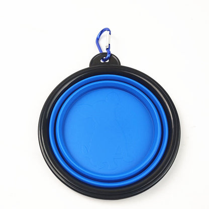 Pet Silicone Folding Bowl