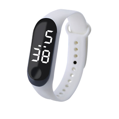 Factory Direct Sales White Light LED Electronic Watch