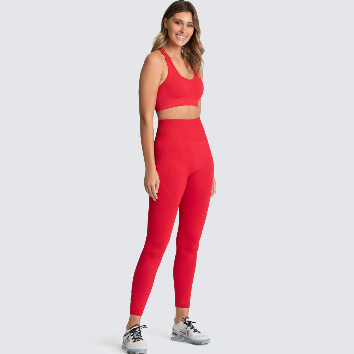 Hot-Selling Seamless Yoga Clothes Set