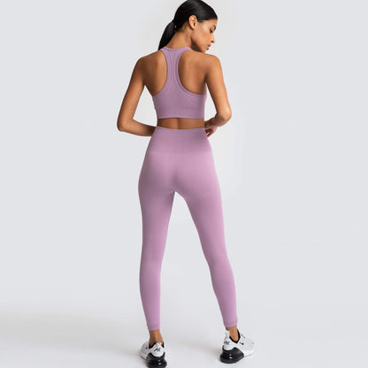 Hot-Selling Seamless Yoga Clothes Set