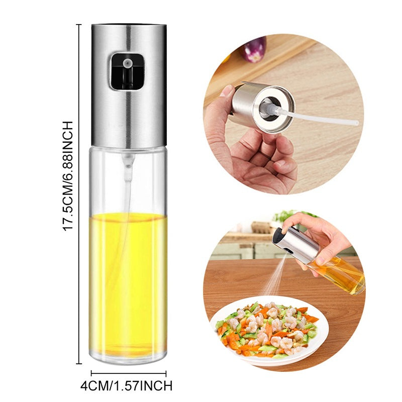 Stainless Steel Oil Bottle