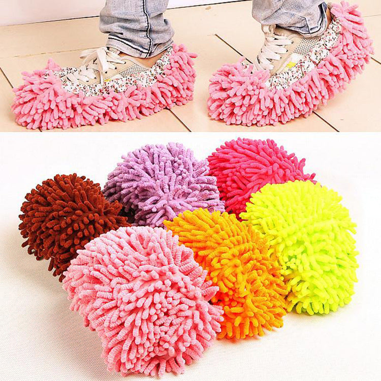 Chenille Shoe Covers