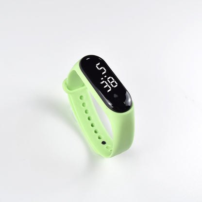 Factory Direct Sales White Light LED Electronic Watch
