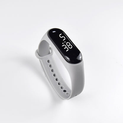 Factory Direct Sales White Light LED Electronic Watch