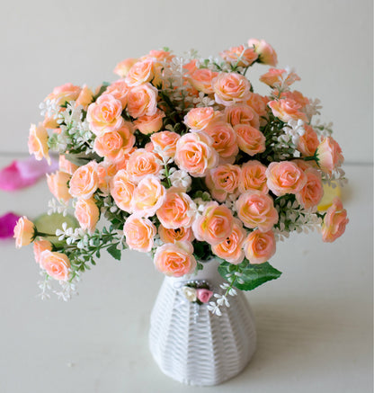 Mini Roses High-End Artificial Silk Flowers