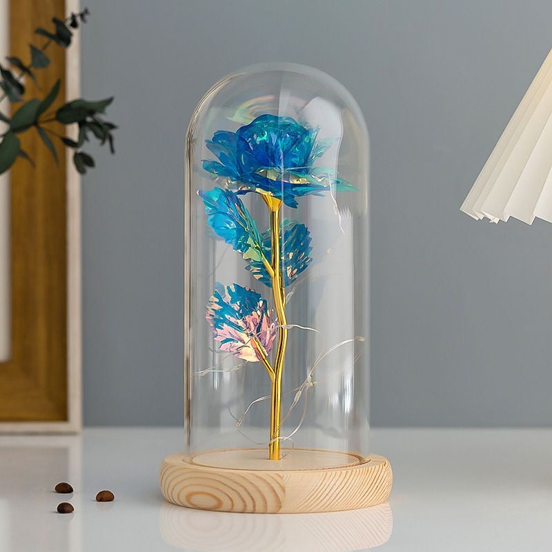 Eternal Flower Glass Lampshade