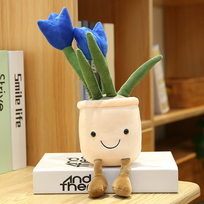 Creative Home Decoration Tulip Succulent Plush Toy
