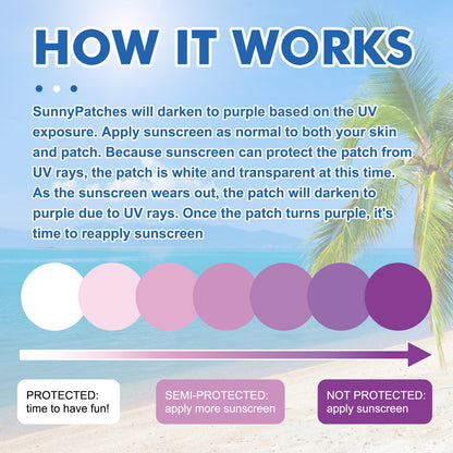 UV Patch Sun Protection for Kids and Adults