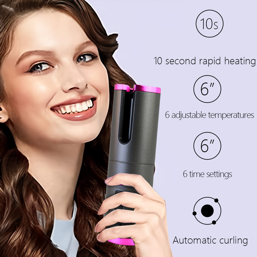 Mini LCD Curling Iron