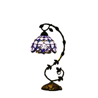 European style Tiffany glass table lamp