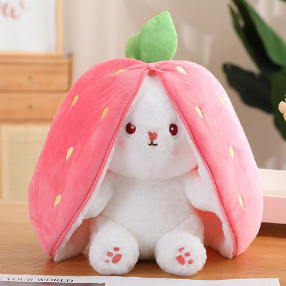 Strawberry Rabbit Doll Plush Toy