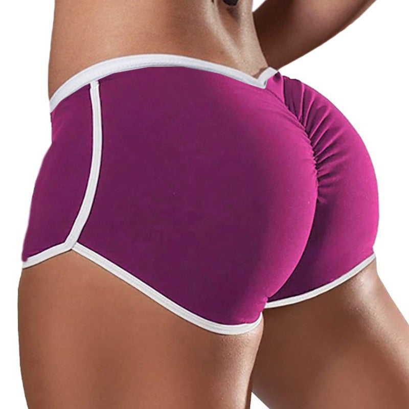 Sexy Solid Color Low Waist Shorts