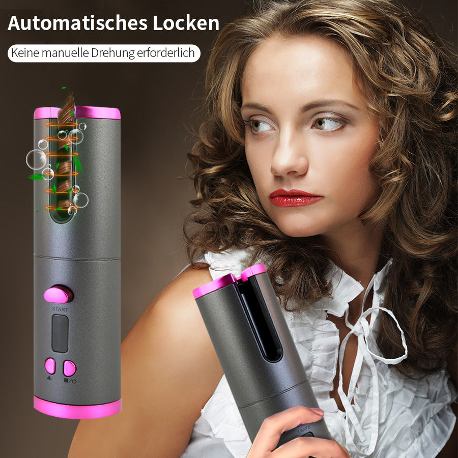 Mini LCD Curling Iron