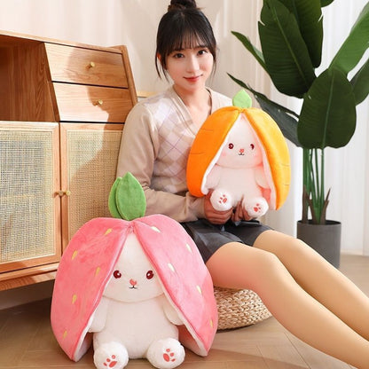 Strawberry Rabbit Doll Plush Toy