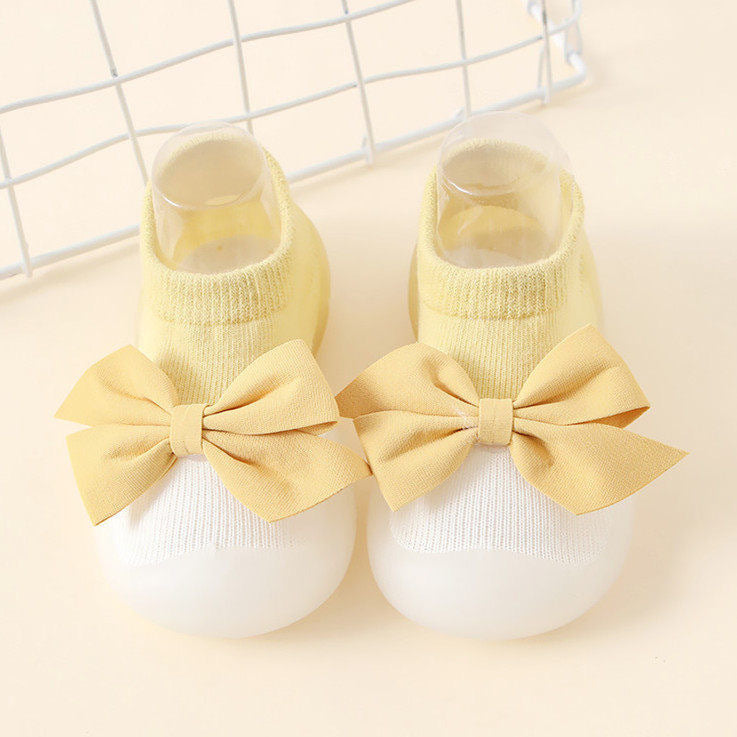 Spring & Summer Bowknot Baby Socks Shoes