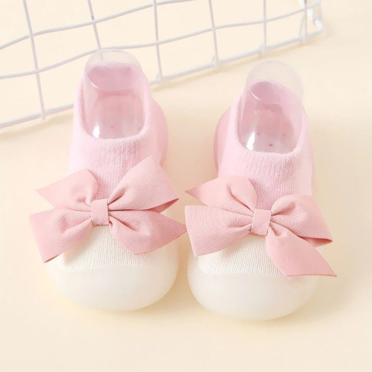 Spring & Summer Bowknot Baby Socks Shoes