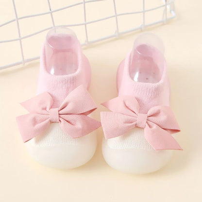 Spring & Summer Bowknot Baby Socks Shoes