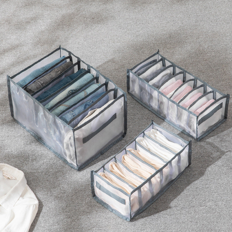 Solid Color Clothes Storage Box