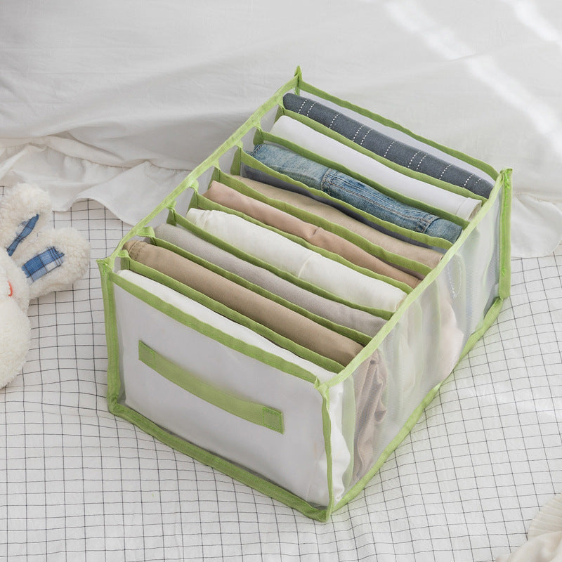 Solid Color Clothes Storage Box