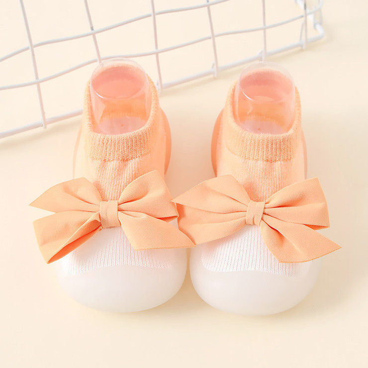 Spring & Summer Bowknot Baby Socks Shoes